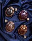 Limited Edition Scarab Paperweights | Copper Iridescent