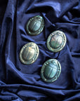 Limited Edition Scarab Paperweights | Matte Green Iridescent