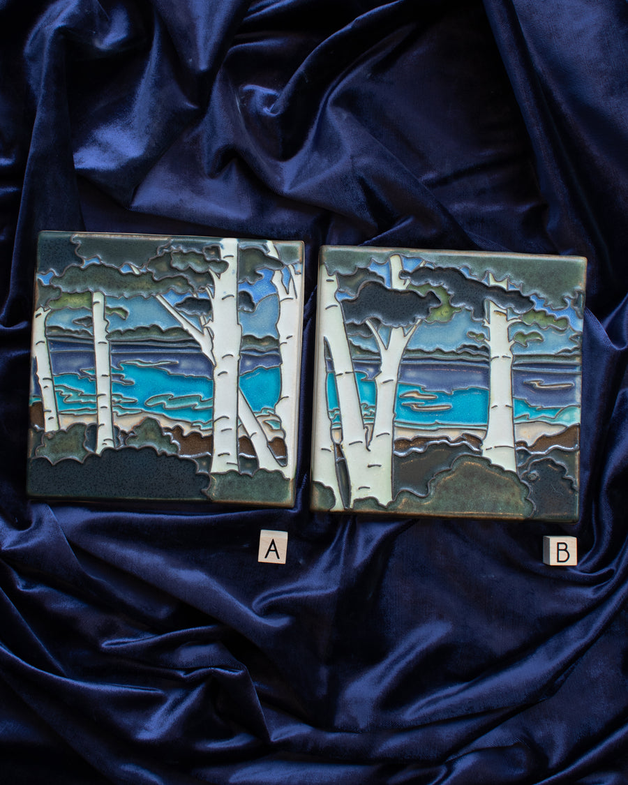 Limited Edition Birch Landscape Tiles