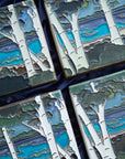 Limited Edition Birch Landscape Tiles