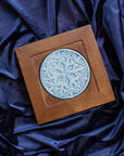 Framed Snowflake Tile | Celestite