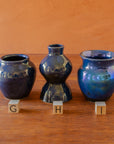 Azurite Iridescent Petite Vase