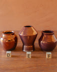 Copper Iridescent Petite Vase