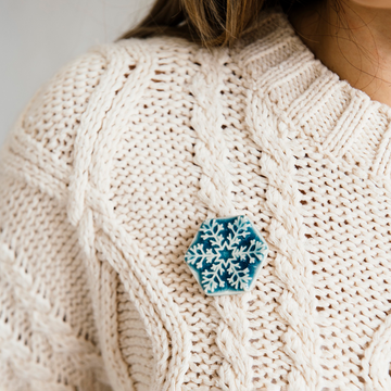 Snowflake Pin